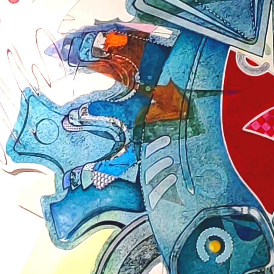 worm_sign - Art work by Kirsten Mortimer